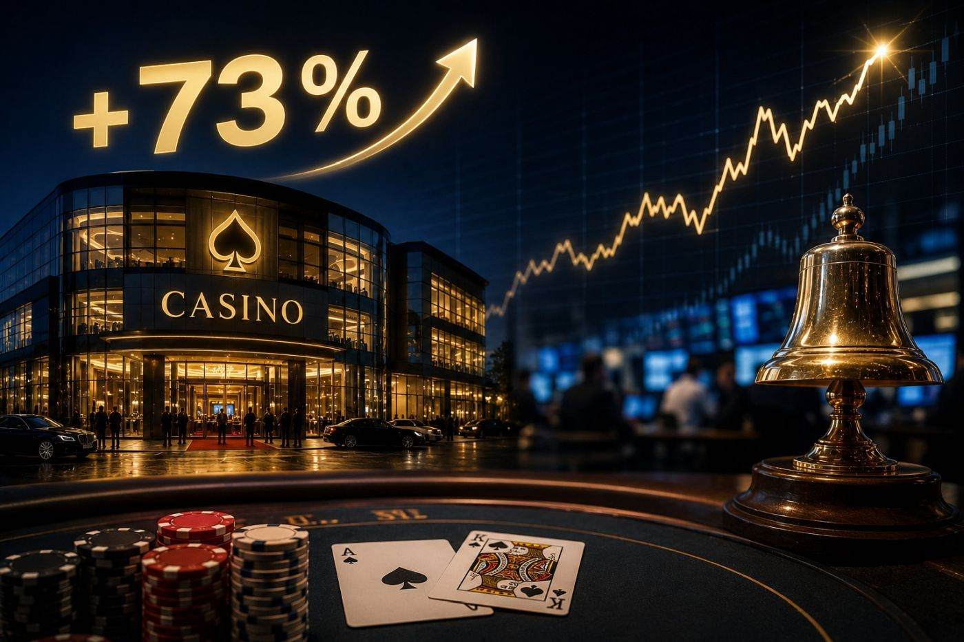 Cât creşte încrederea într-un casino după listarea la bursă?